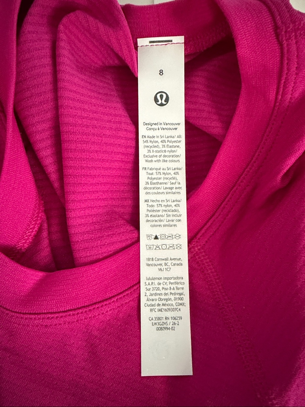 Lululemon - Swiftly Tech Cropped Short Sleeve 2.0 - Size 8 - NWT - Picture 4 of 7